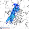 Animation mosaïque radar France métropole